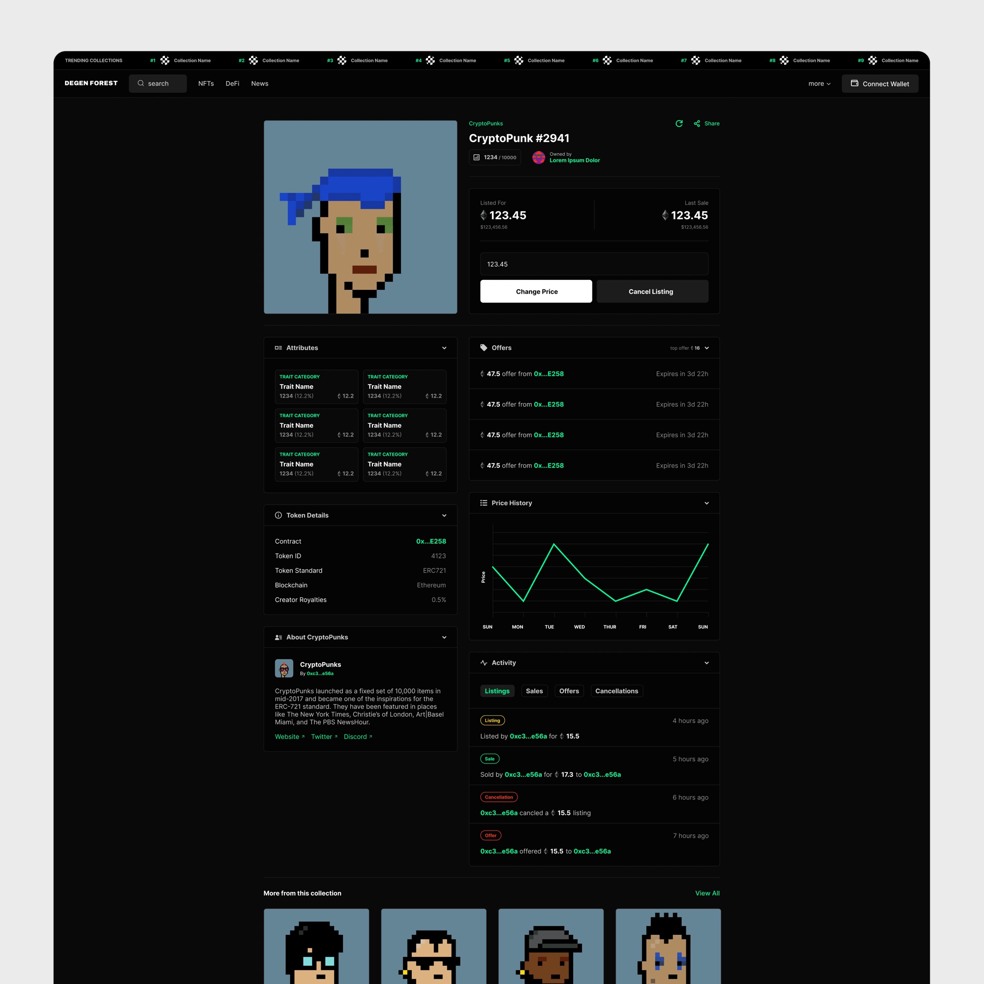 Degen Forest screen 5